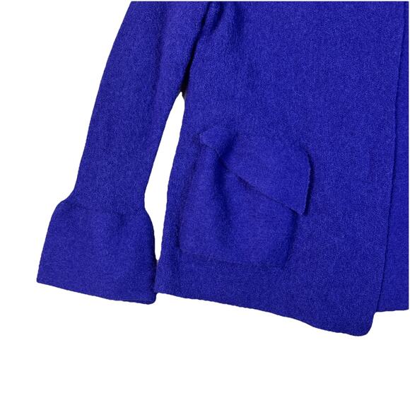 Beyond Threads Cardigan Womens L Alpaca Wool Purple Open Front Lagenlook Classy - Picture 2 of 10